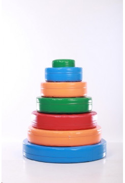 Пирамида из мягких модулей